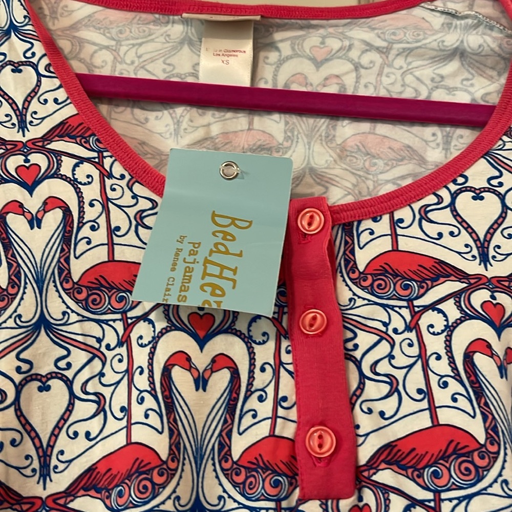 Flamingo night shirt